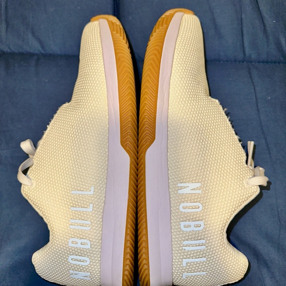 NOBULL Court Trainer Men’s US 10.5 white/gum like new